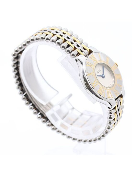 Cartier Must 21 Vantheant Quartz White Dial Watch
